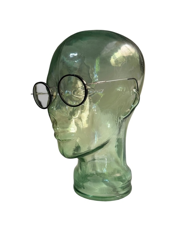 Vintage POLICE 2388 Round Frames Glasses Black Silver Metal Frame 49 20 Unisex main image 7